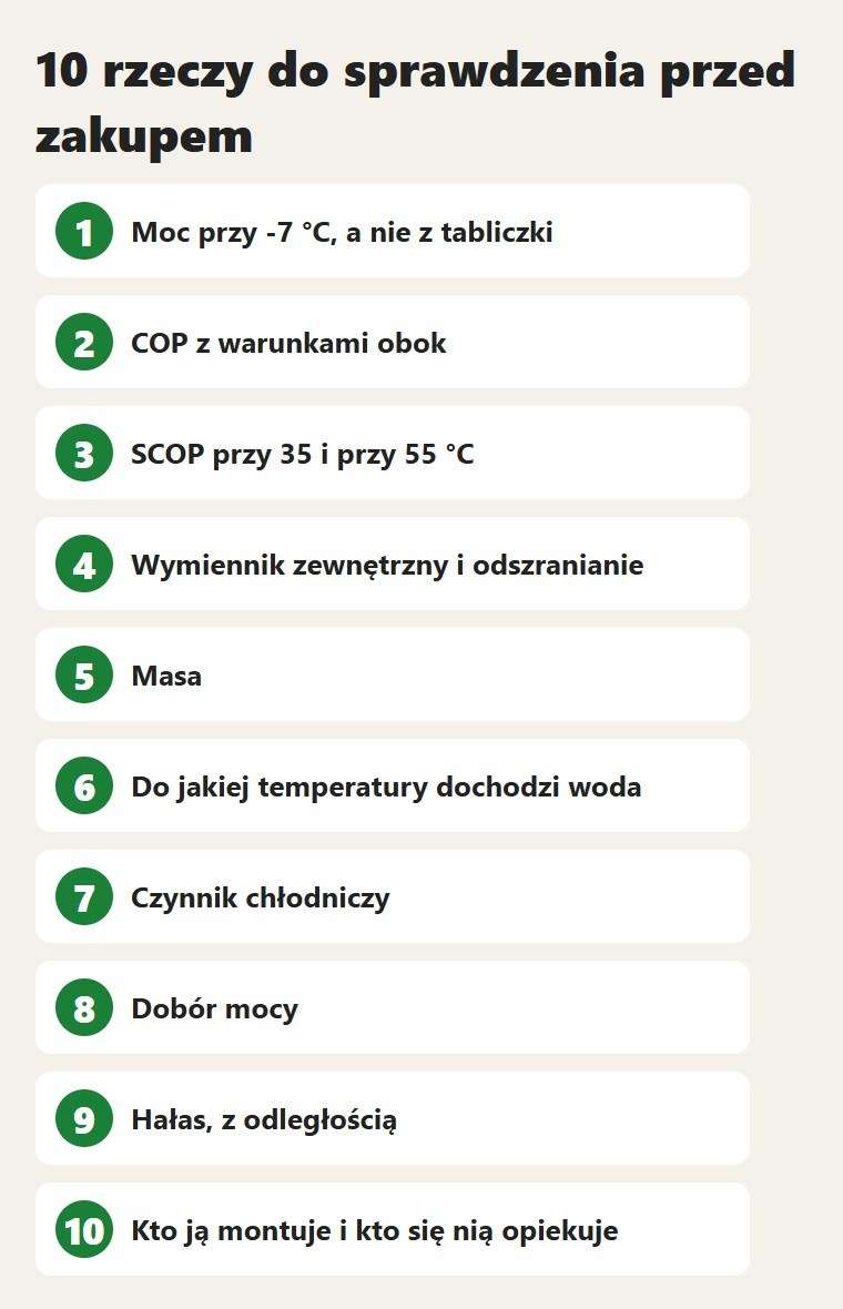 10 rzeczy do sprawdzenia przed zakupem