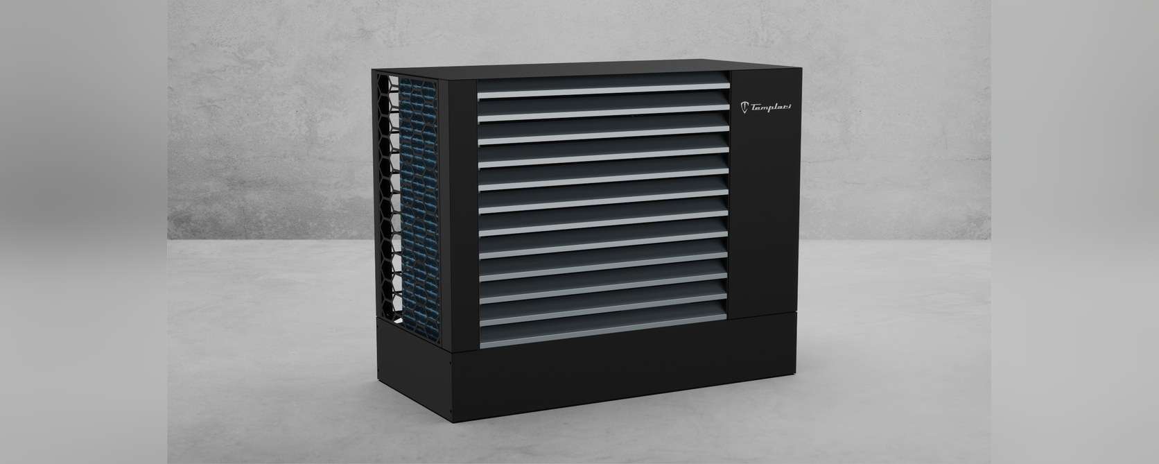 Pompa di calore aria-acqua a R290 Templari
